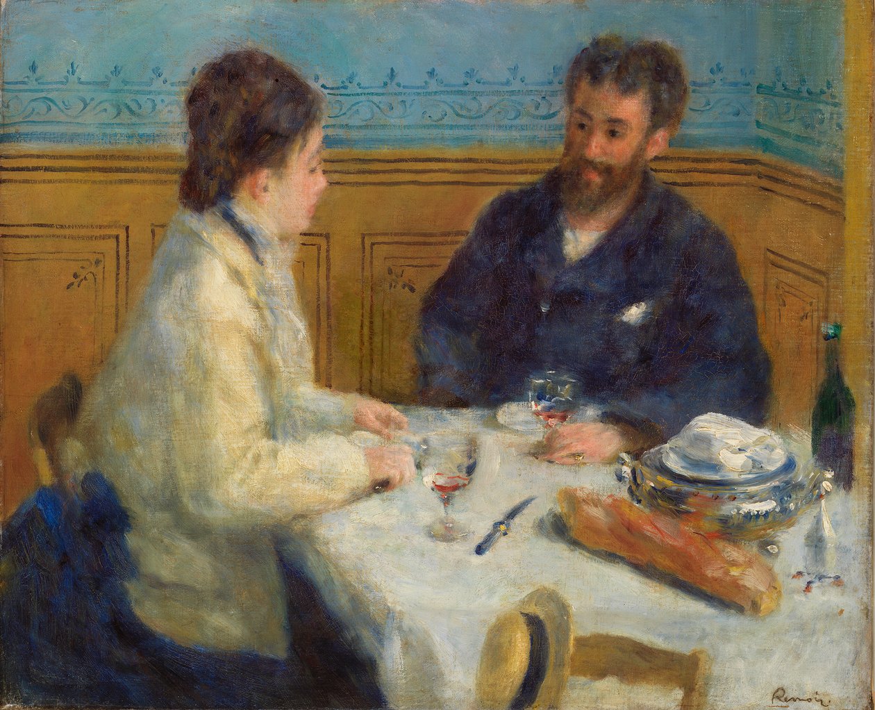 Öğle Yemeği (Öğle Yemeği) by Pierre Auguste Renoir