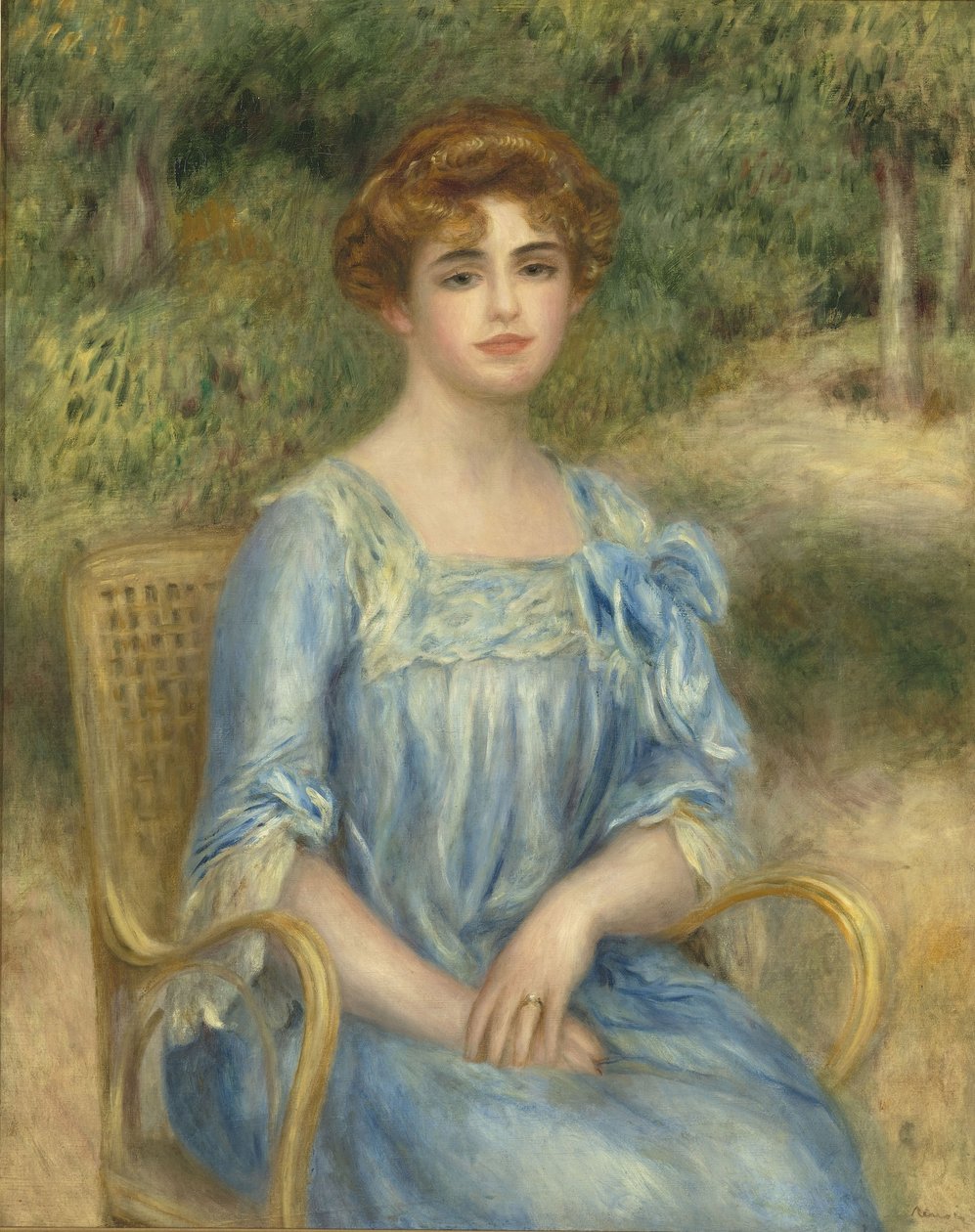 Madam Gaston Bernheim de Villers, nee Suzanne Adler, 1901 by Pierre Auguste Renoir