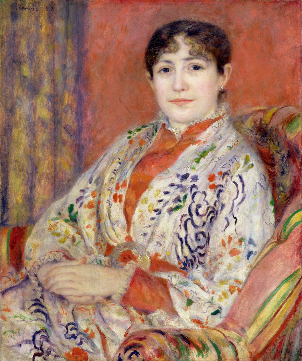 Madam Heriot, 1882 by Pierre Auguste Renoir