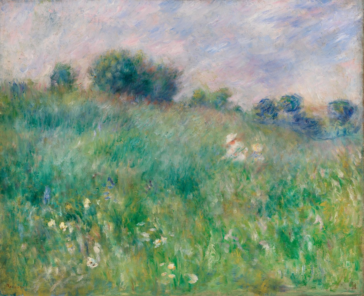 Çayır (La Prairie) by Pierre Auguste Renoir