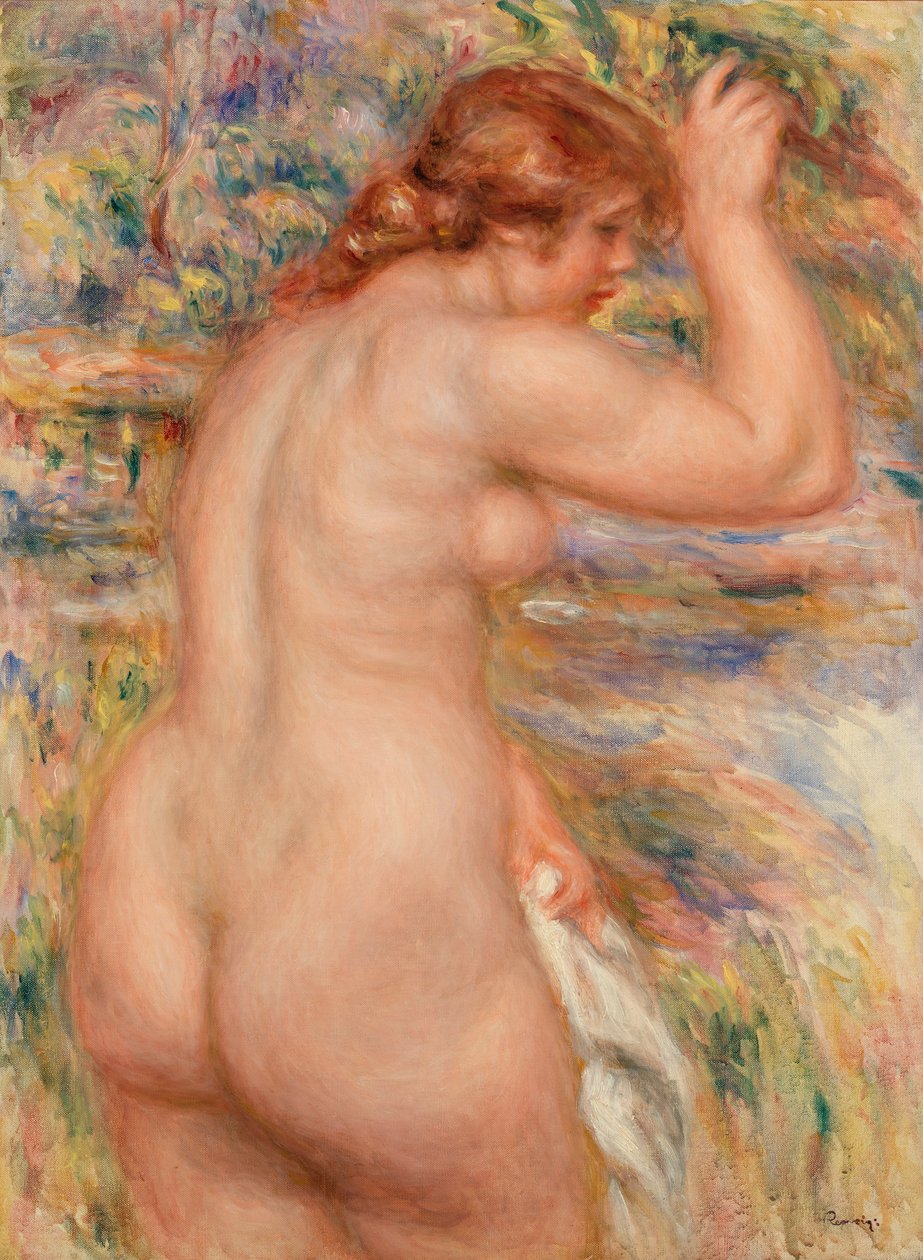 Bir Manzarada Çıplak by Pierre Auguste Renoir