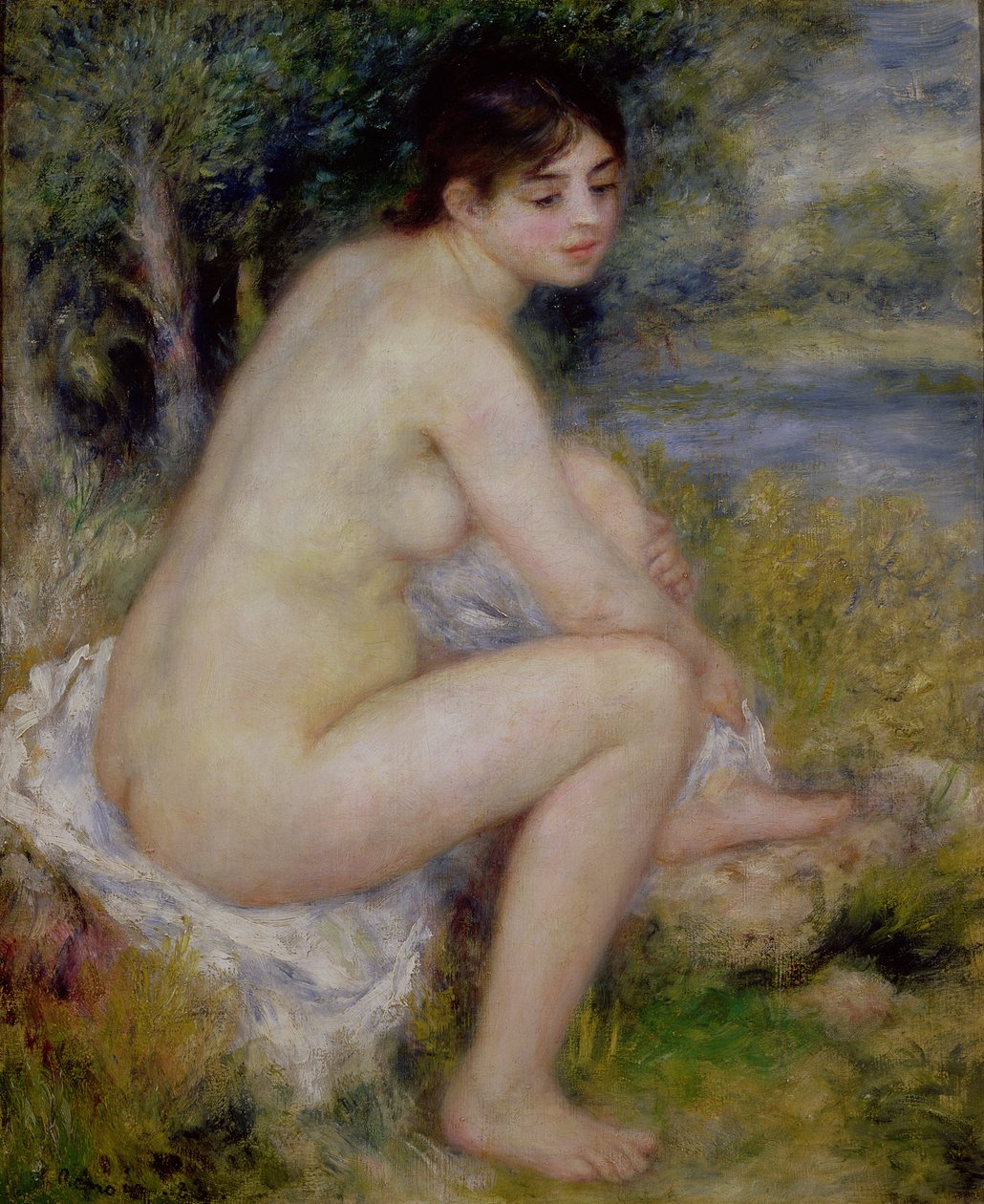 Bir Manzarada Çıplak by Pierre Auguste Renoir