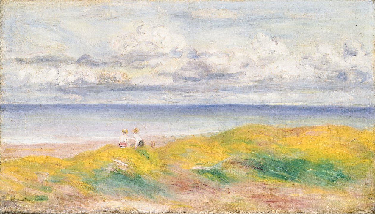 Kayalıklarda, 1880 by Pierre Auguste Renoir