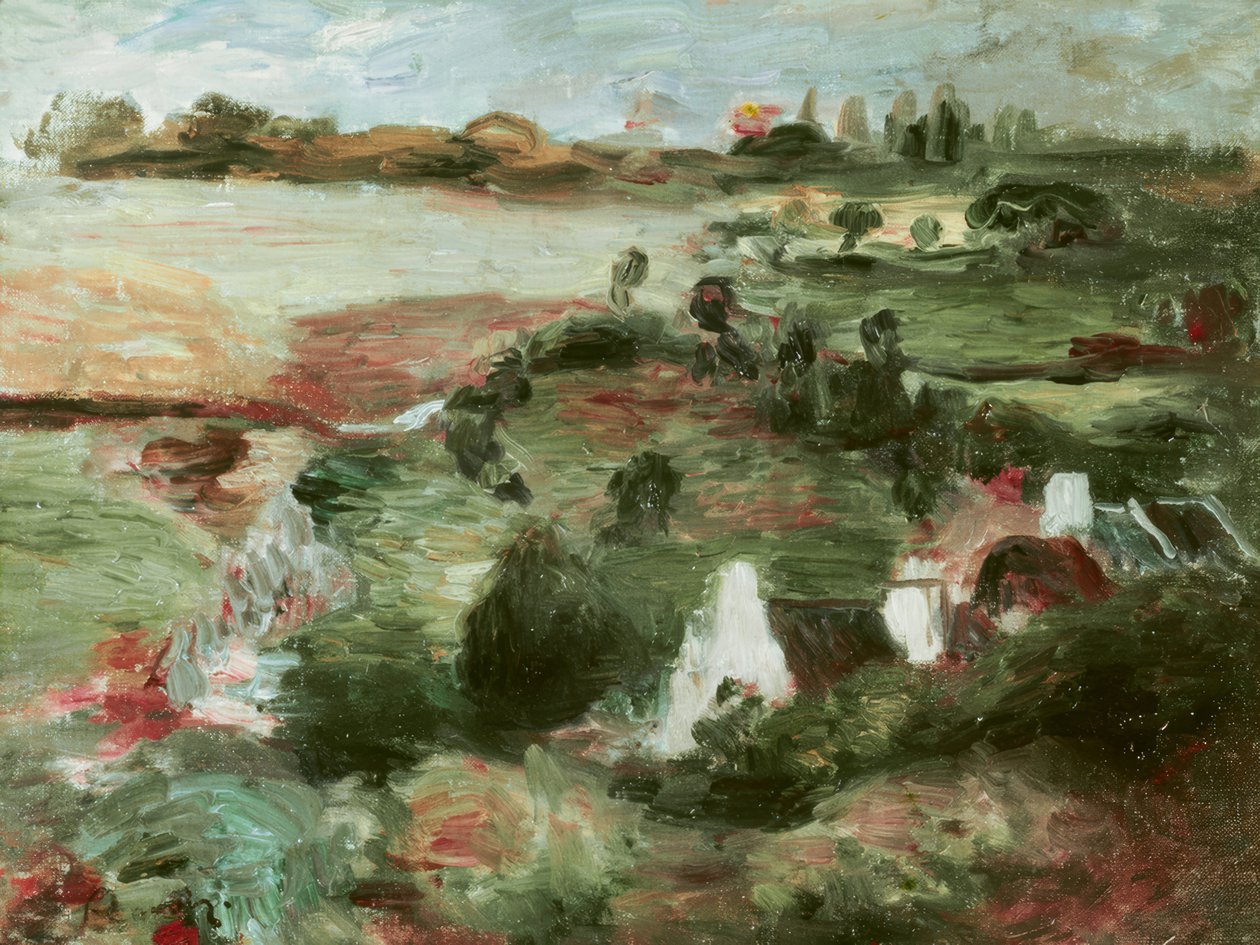 Britanya manzarası by Pierre Auguste Renoir