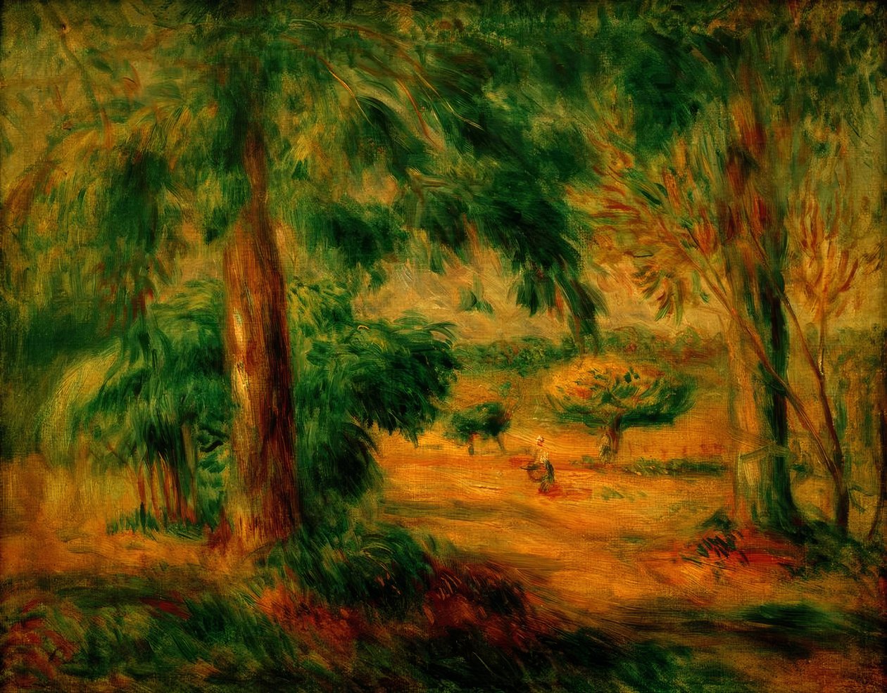 Midi manzara by Pierre Auguste Renoir