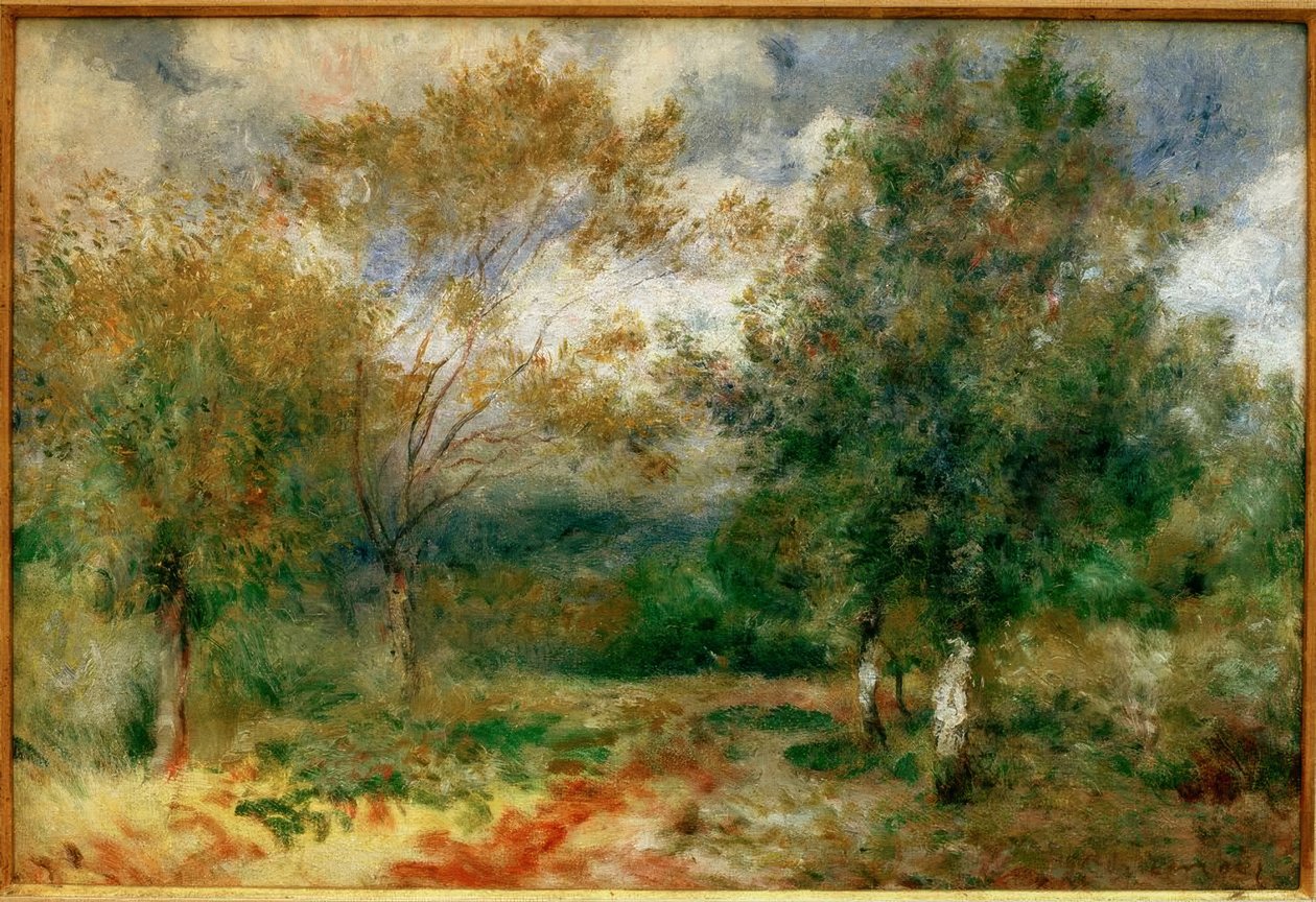 güneşli manzara by Pierre Auguste Renoir