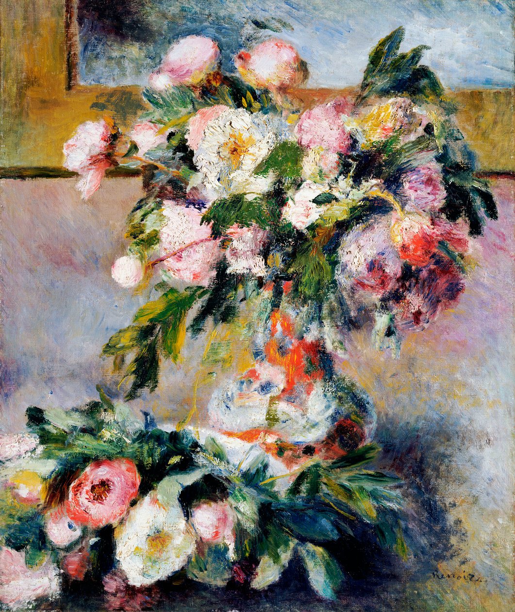 Şakayık, 1878 by Pierre Auguste Renoir