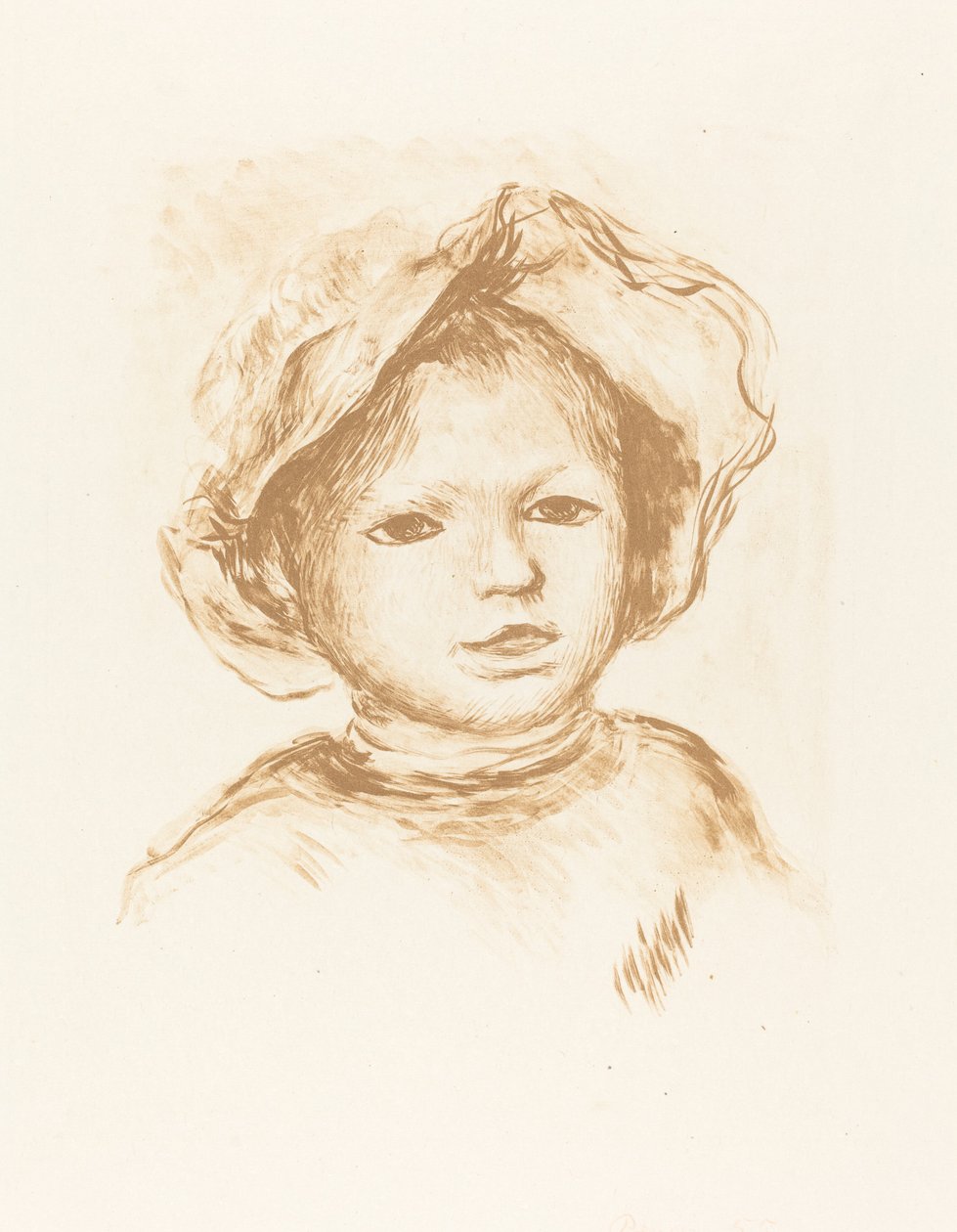 Pierre Renoir, 1893. by Pierre Auguste Renoir