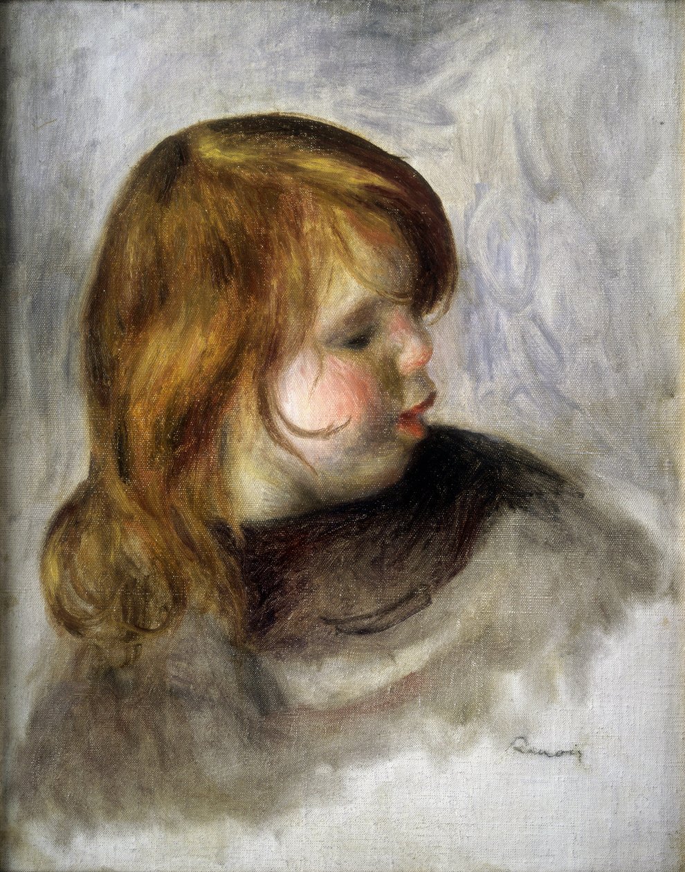 Bir Çocuğun Portresi (Jean Renoir). Pierre-Auguste Renoir