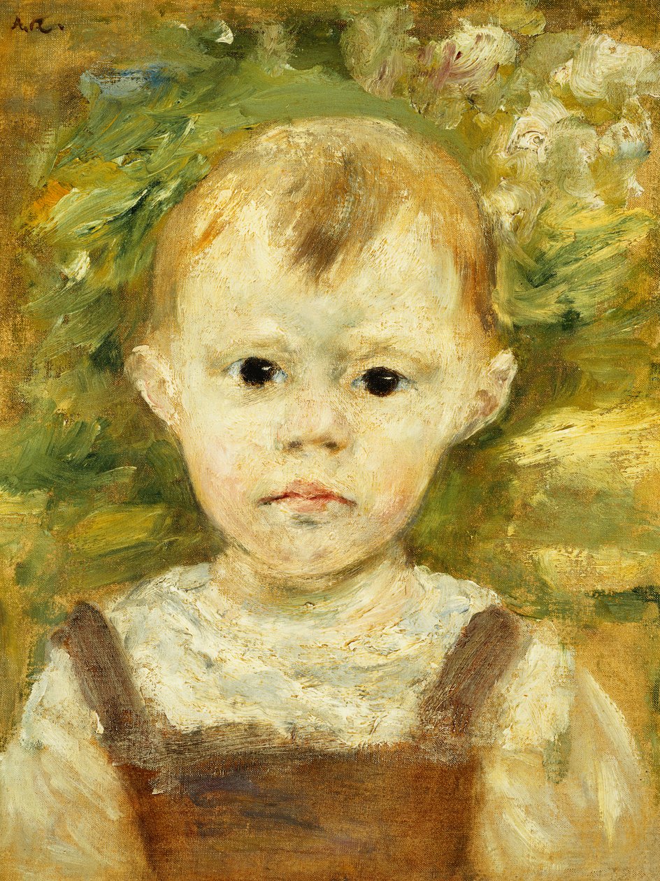 Küçük Bir Çocuğun Portresi; Küçük Bir Çocuğun Portresi, 1880 dolayları by Pierre Auguste Renoir