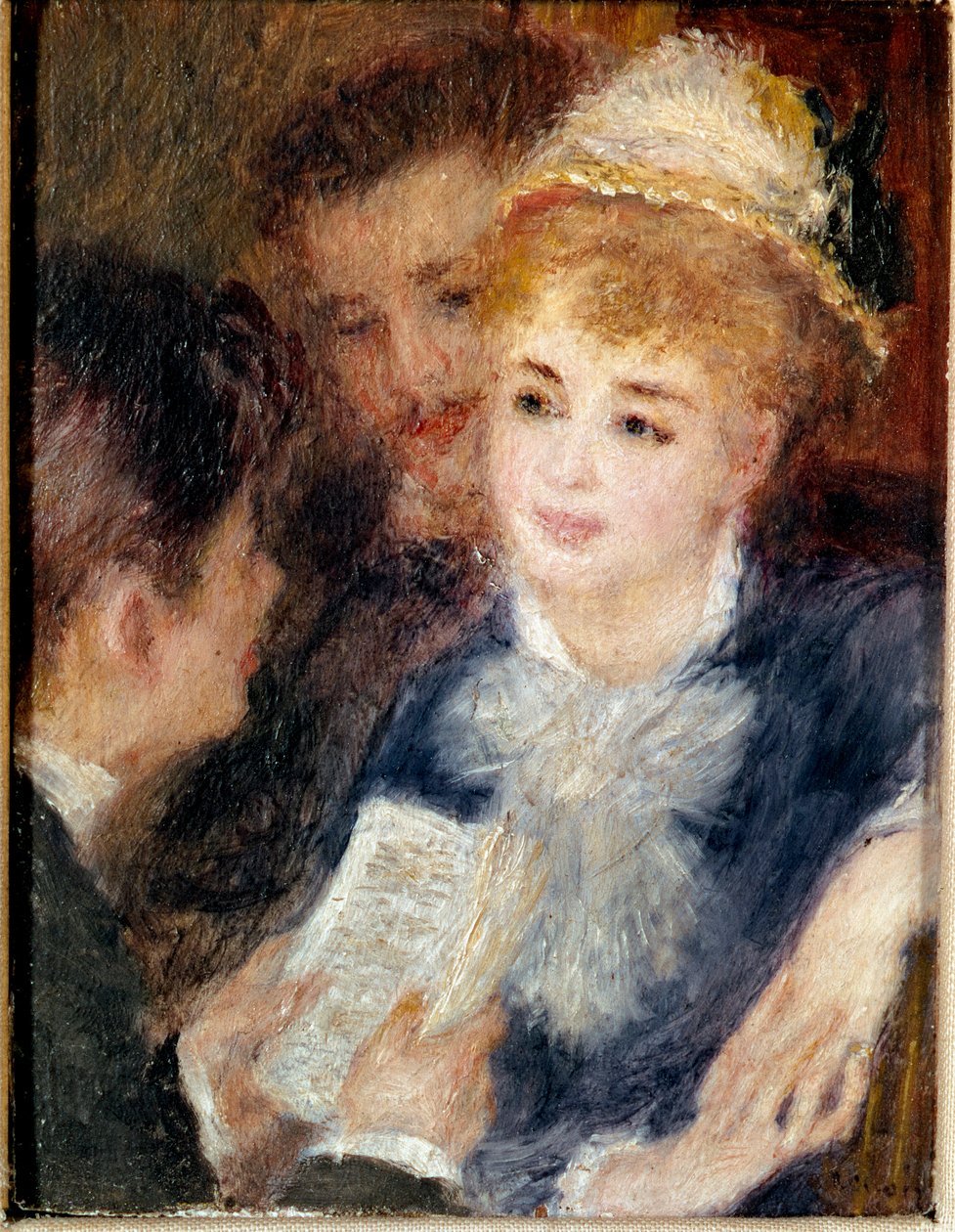 Rolü okumak. Resim Pierre Auguste Renoir (Pierre-Auguste) by Pierre Auguste Renoir