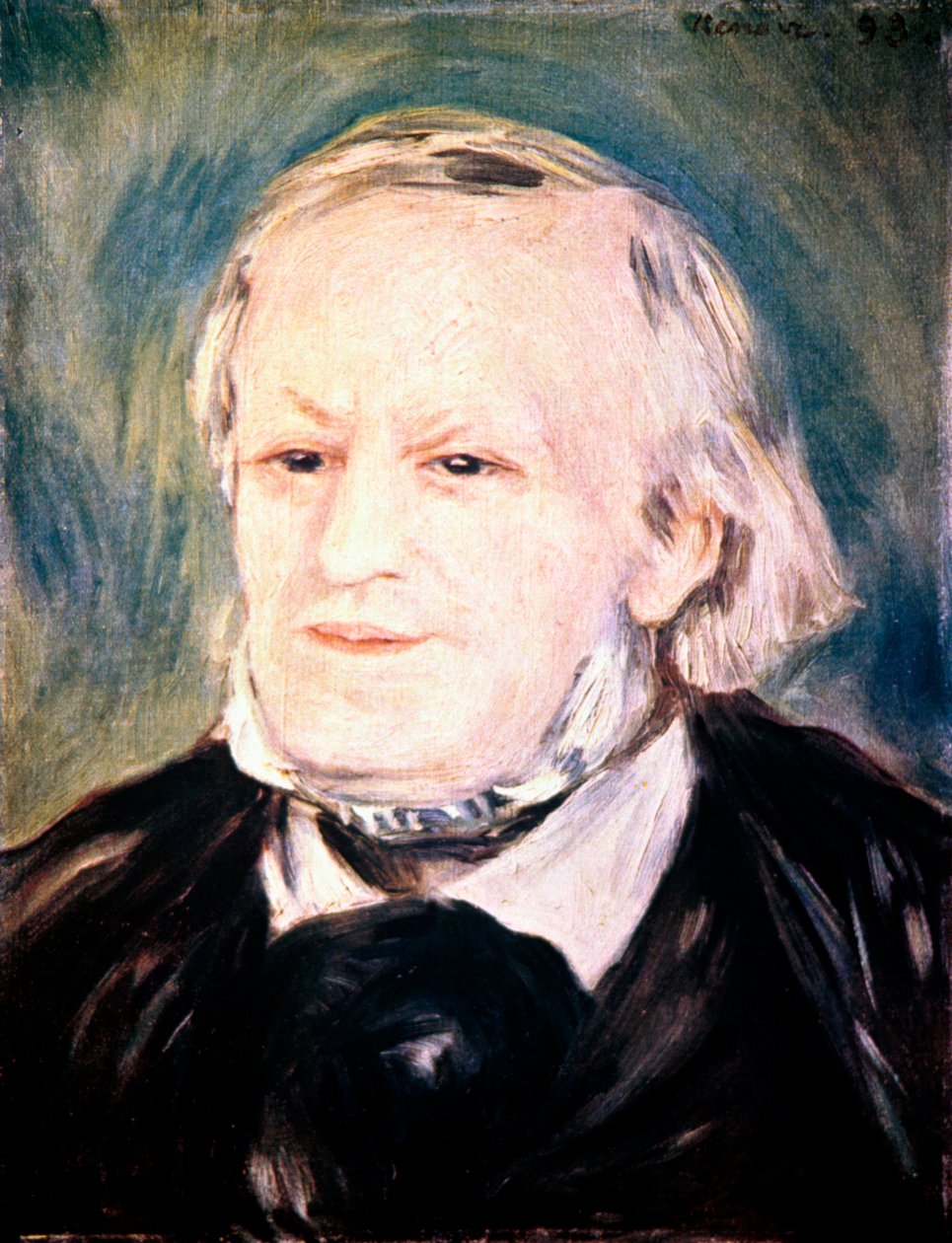 Richard Wagner 1813-1883, Alman besteci, orkestra şefi ve deneme yazarı, 1882 by Pierre Auguste Renoir