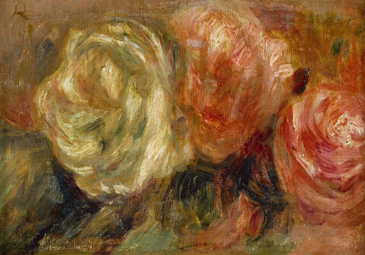 Güller (tuval üzerine yağlı boya) by Pierre Auguste Renoir