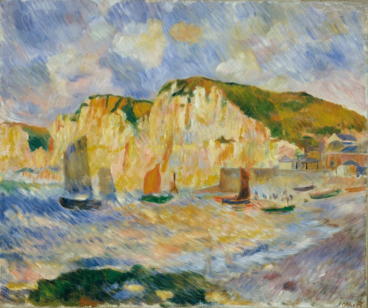 Deniz ve Kayalıklar, c.1885 by Pierre Auguste Renoir