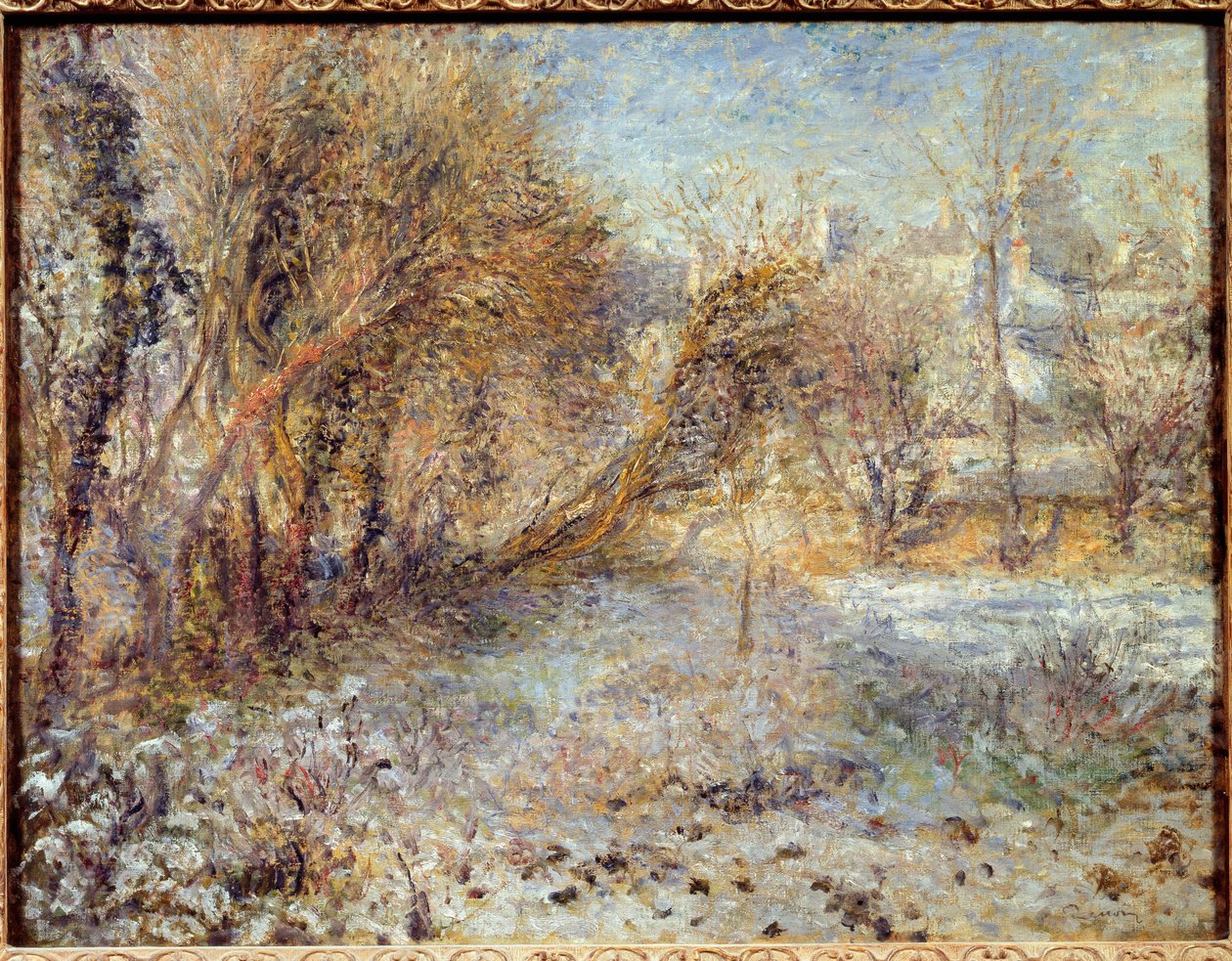 Karlı Manzara by Pierre Auguste Renoir