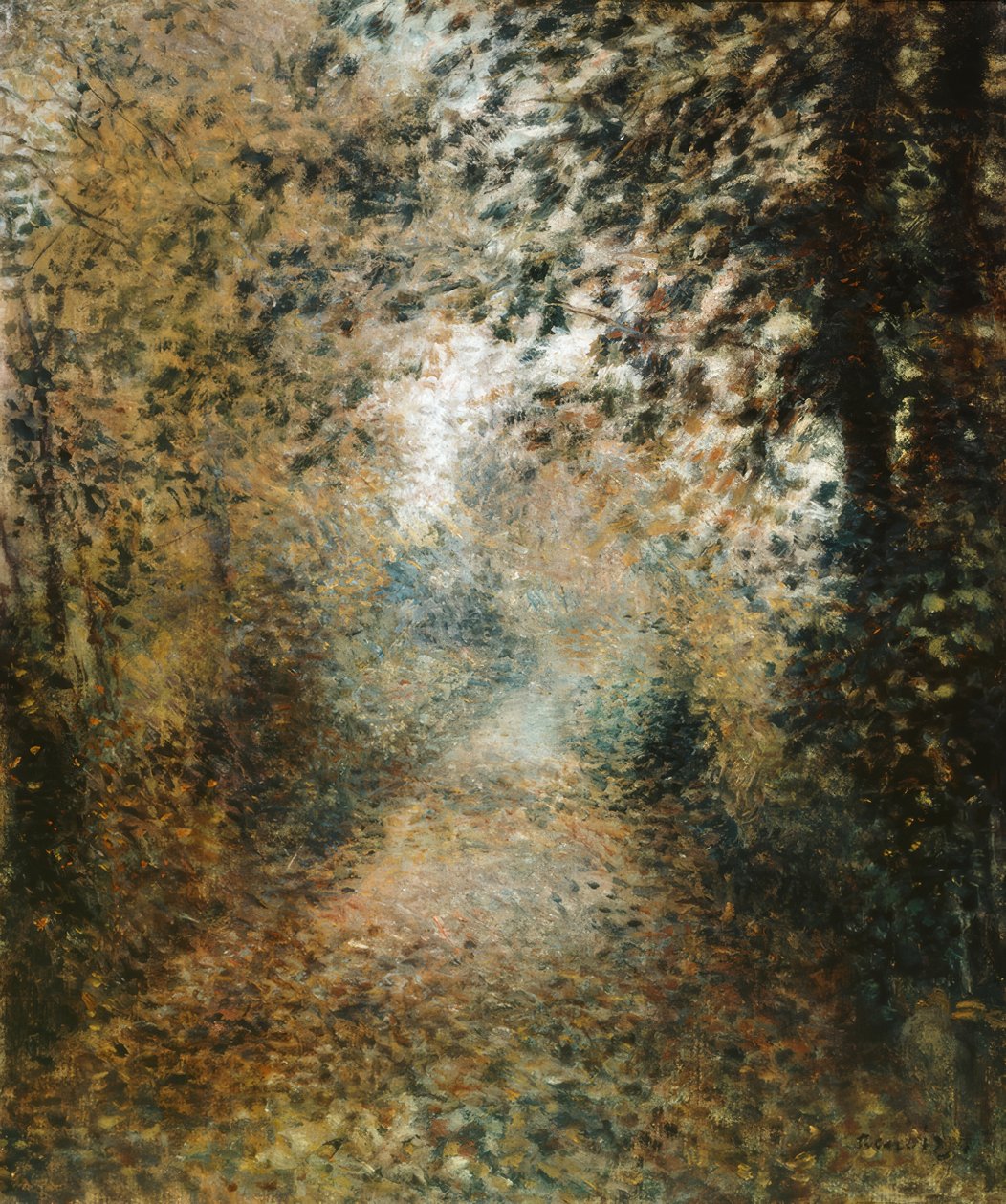 çalı by Pierre Auguste Renoir