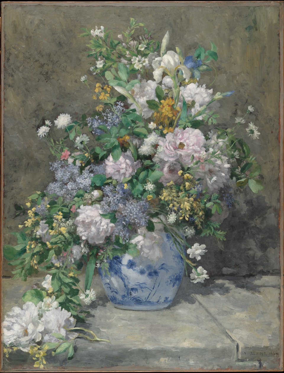 Bahar Buketi, 1866 by Pierre Auguste Renoir