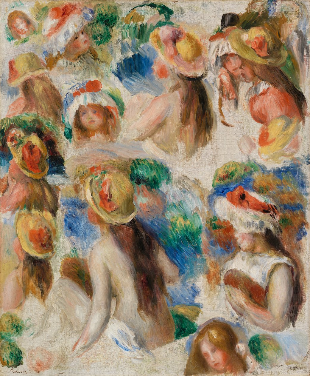 Başkanların Çalışması by Pierre Auguste Renoir