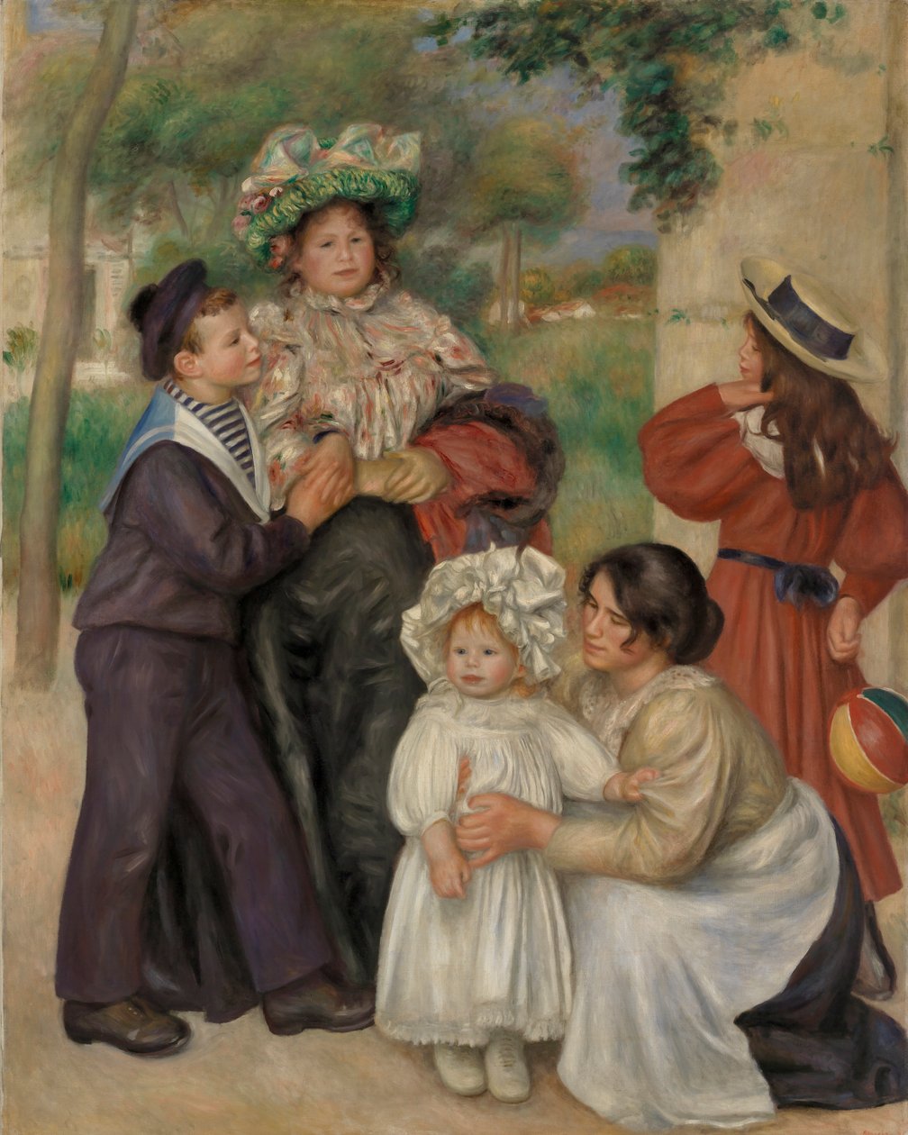 Sanatçının Ailesi by Pierre Auguste Renoir