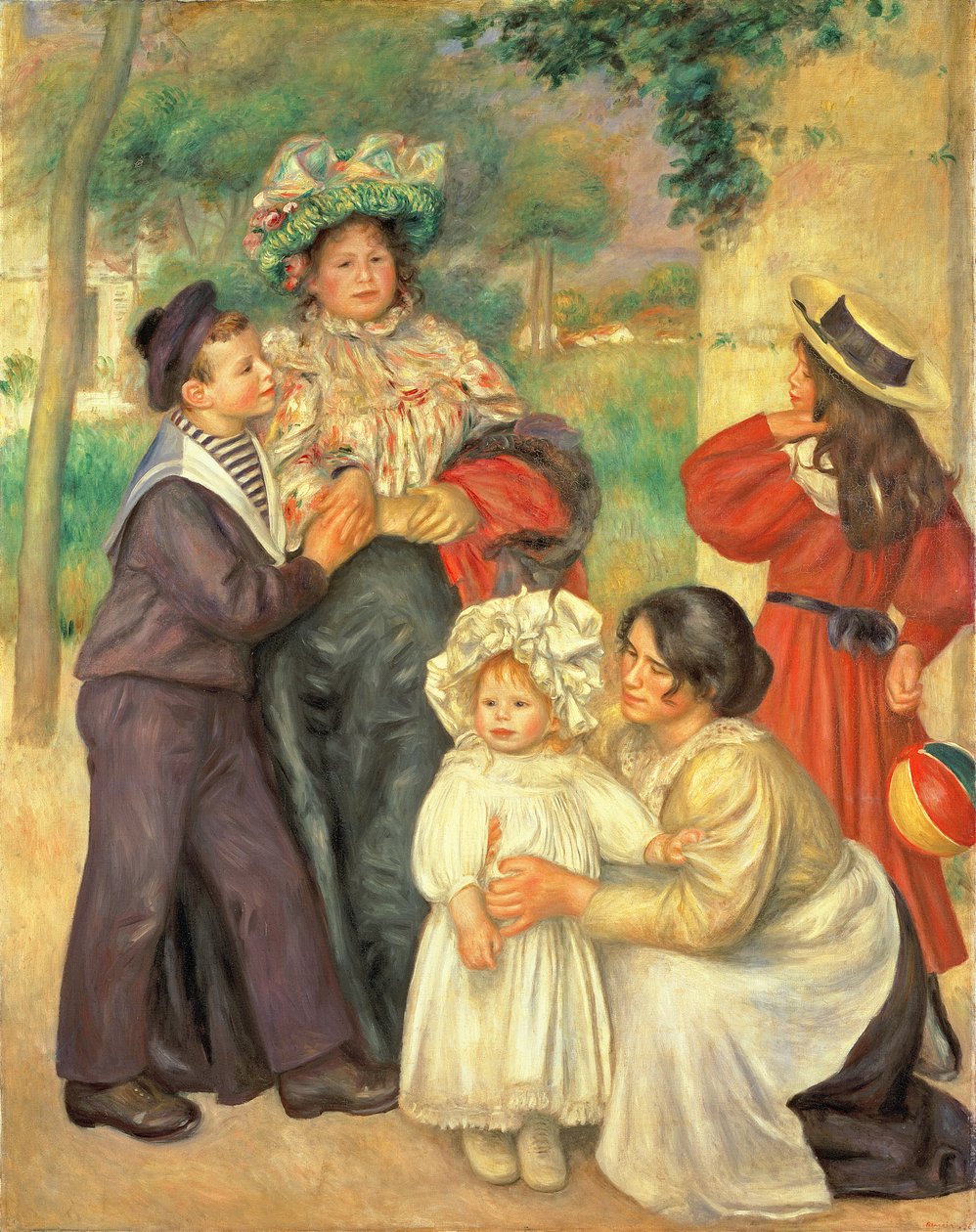 Sanatçının Ailesi by Pierre Auguste Renoir