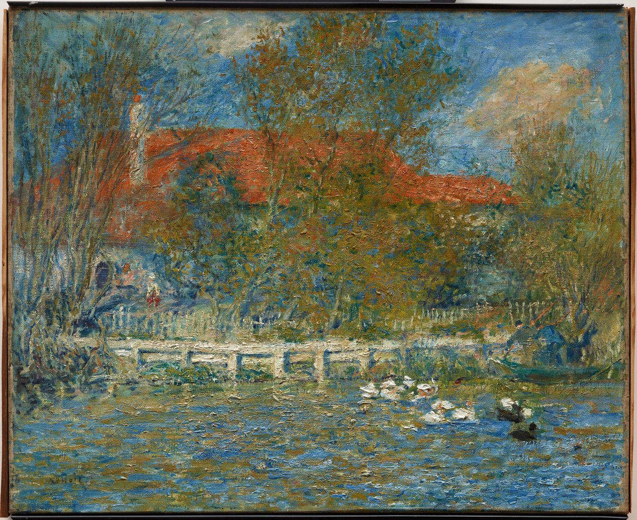 Ördek Göleti by Pierre Auguste Renoir