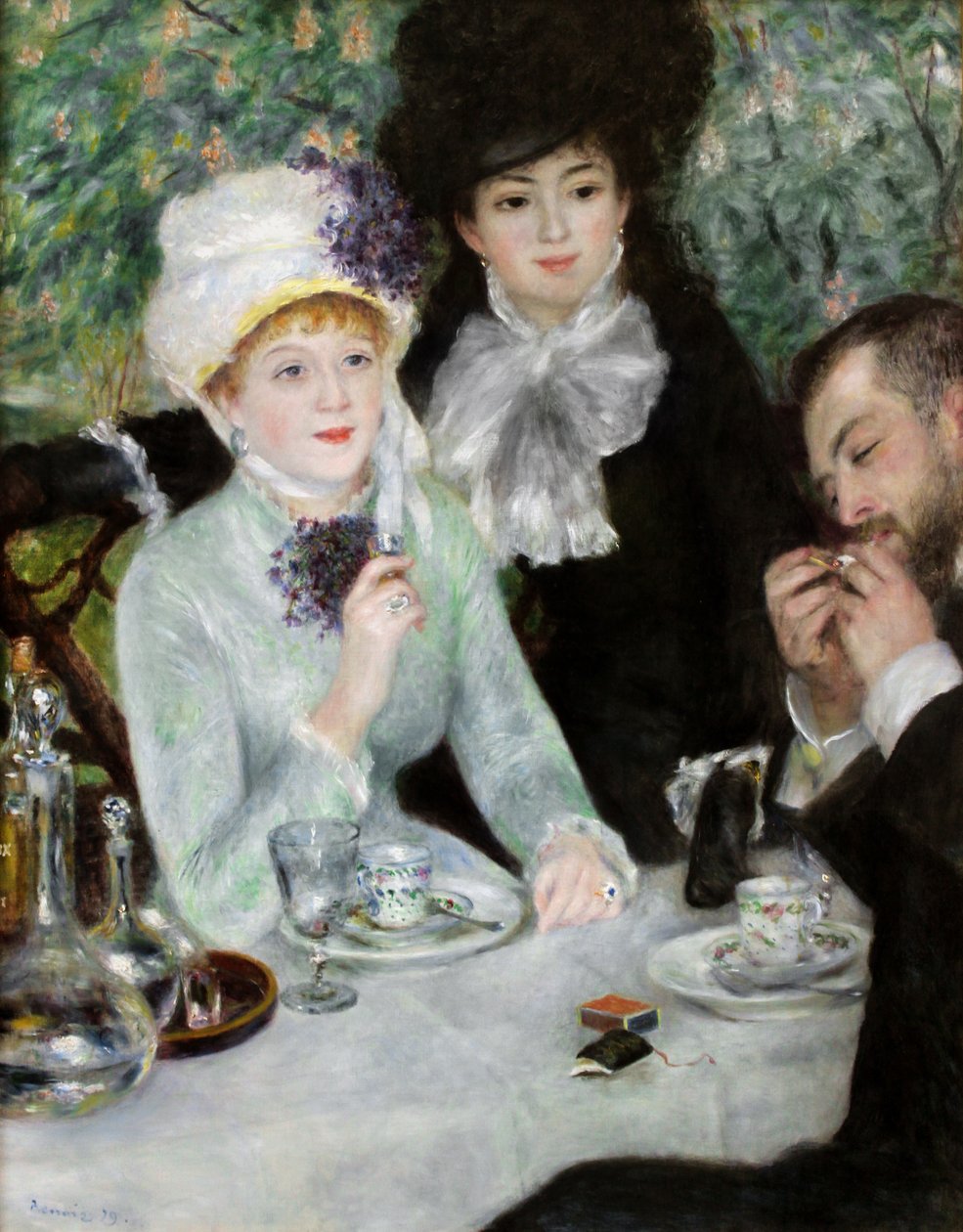 Öğle Yemeğinin Sonu, 1879 by Pierre Auguste Renoir