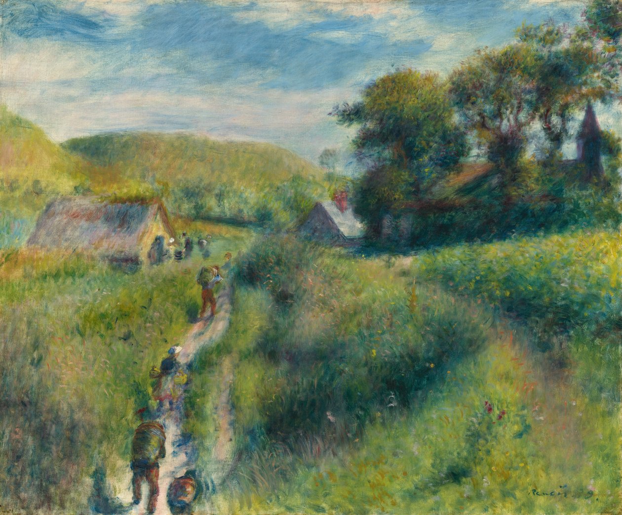 Midye Hasadı, 1879. by Pierre Auguste Renoir