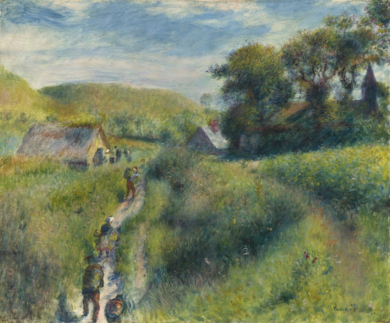 Midye Hasadı, 1879 by Pierre Auguste Renoir