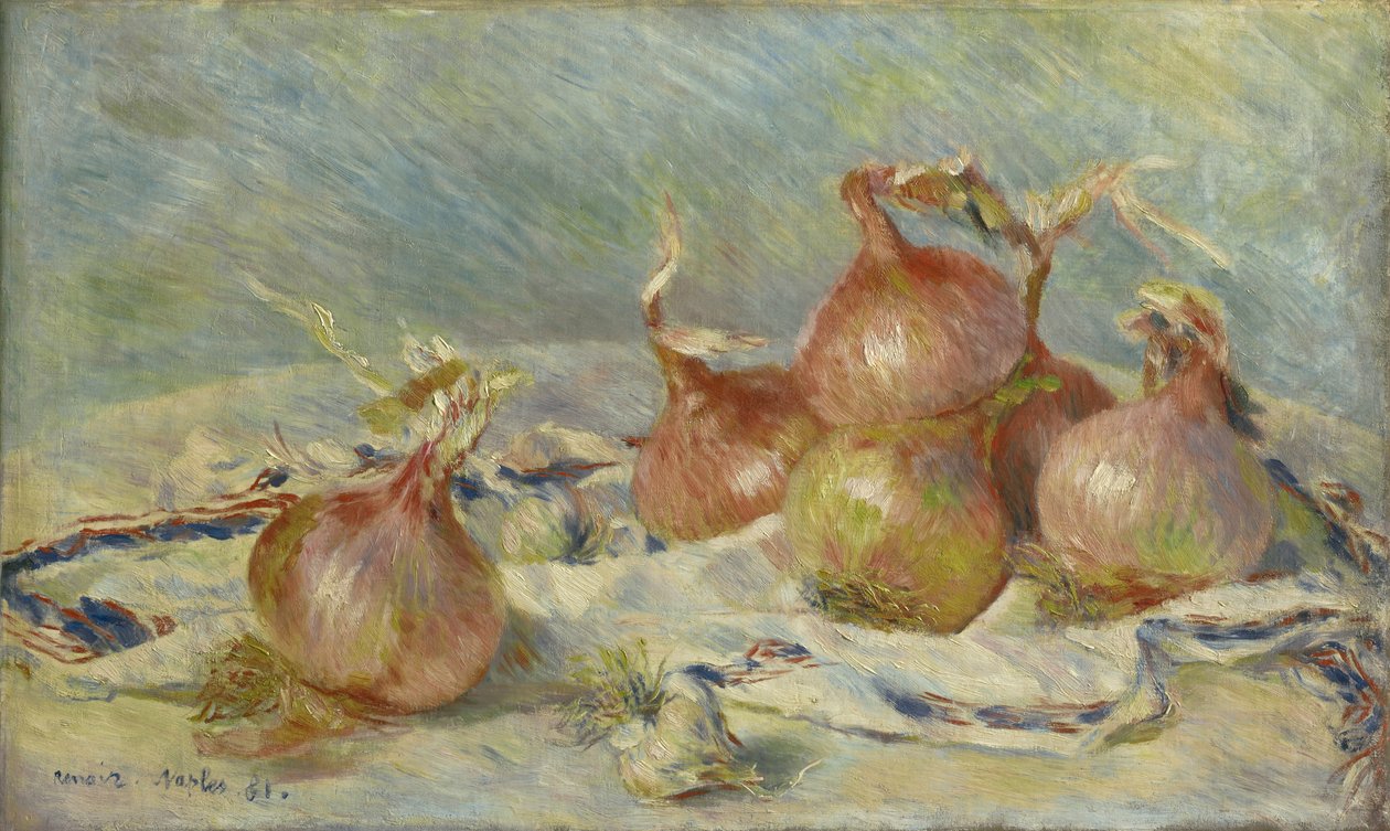 Soğanlar, 1881 by Pierre Auguste Renoir