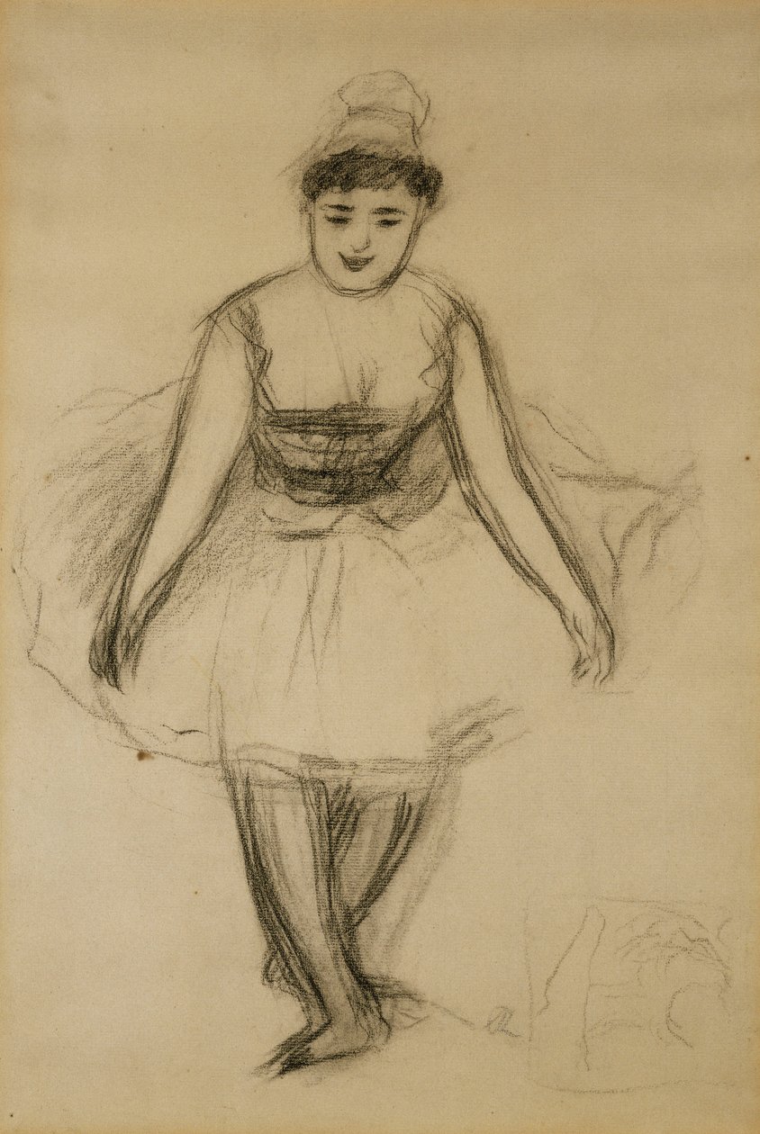 Şarkıcı Rosita Mauri; La Chanteuse Rosita Mauri, by Pierre Auguste Renoir