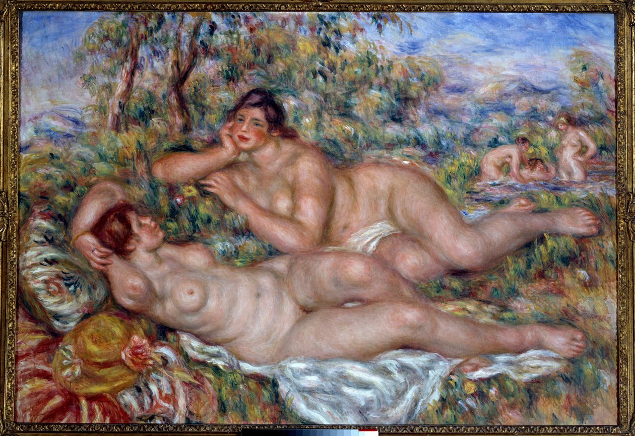 Yıkananlar. Pierre Auguste Renoir