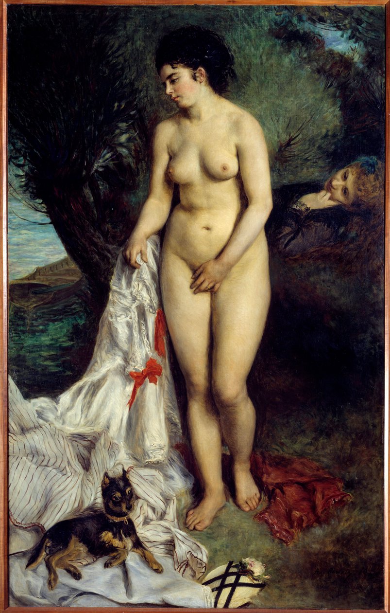 Griffon yüzücü. Pierre Auguste Renoir