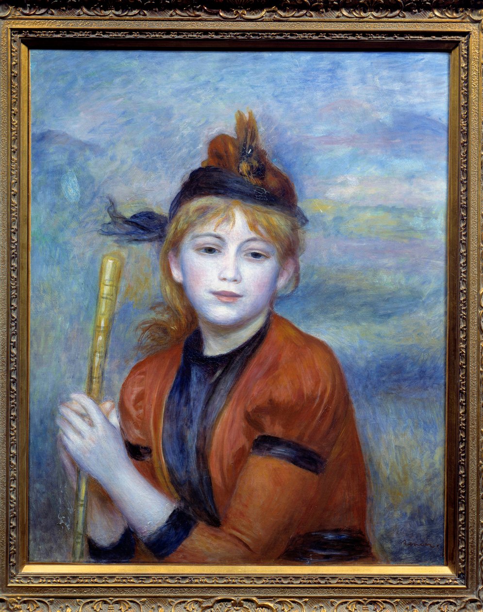 Yürüyüşçü. Pierre Auguste Renoir