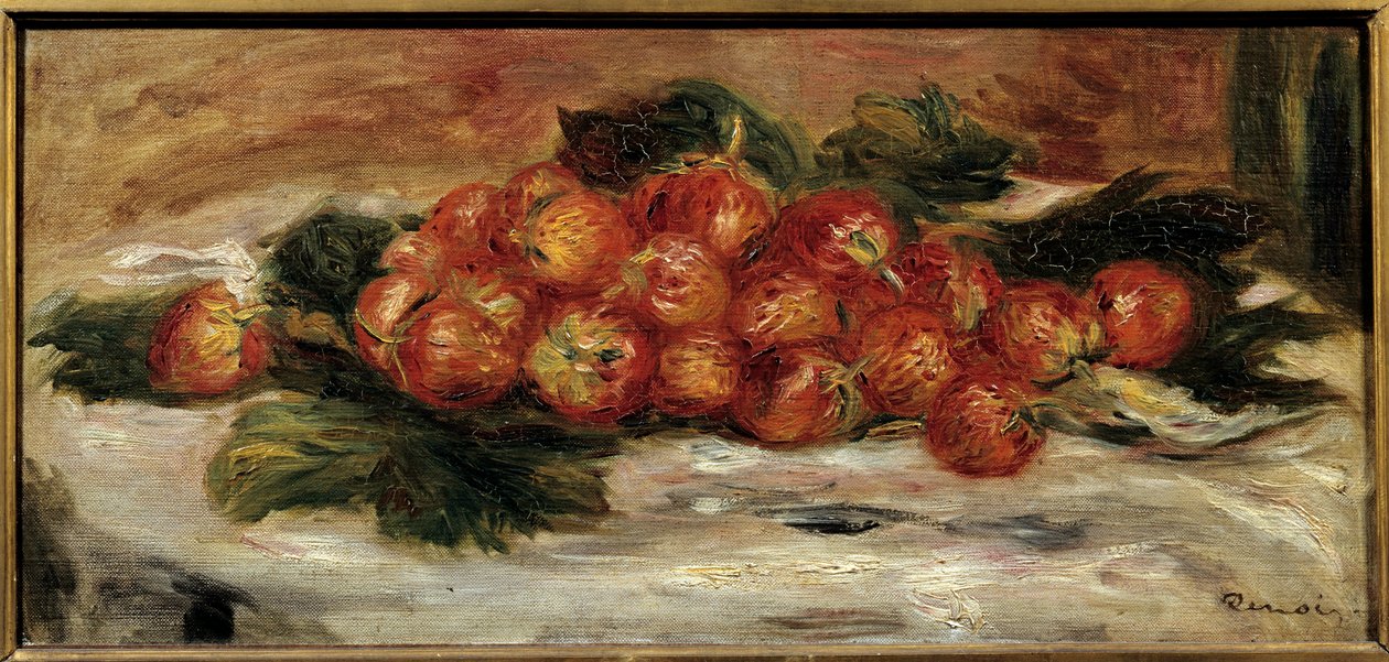 Çilekler. Pierre Auguste Renoir
