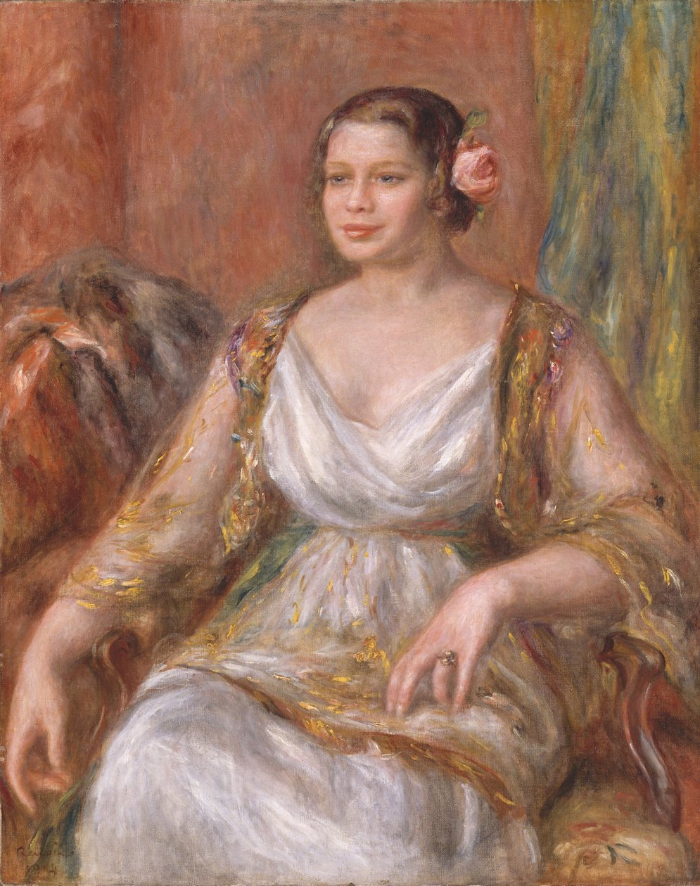 Tilla Durieux, 1914 by Pierre Auguste Renoir