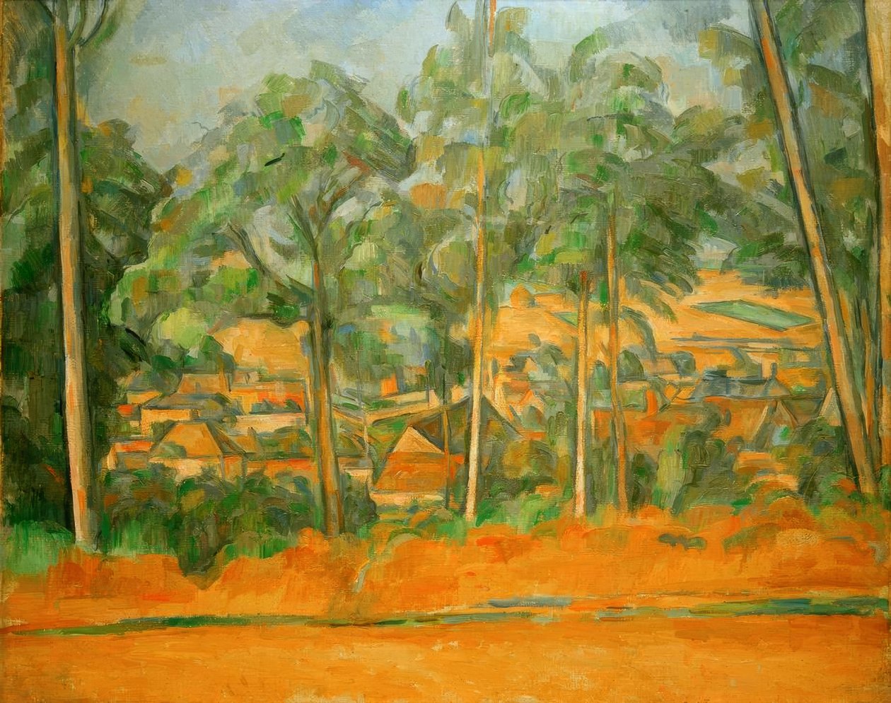 Genç Bir Kadının Başı (Gabrielle Portresi) by Pierre Auguste Renoir