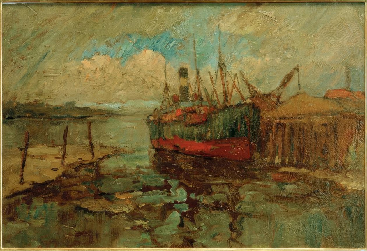 Genç Bir Kadının Başı (Gabrielle Portresi) by Pierre Auguste Renoir