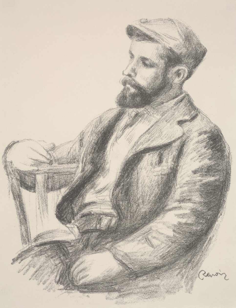 valtat portre by Pierre Auguste Renoir