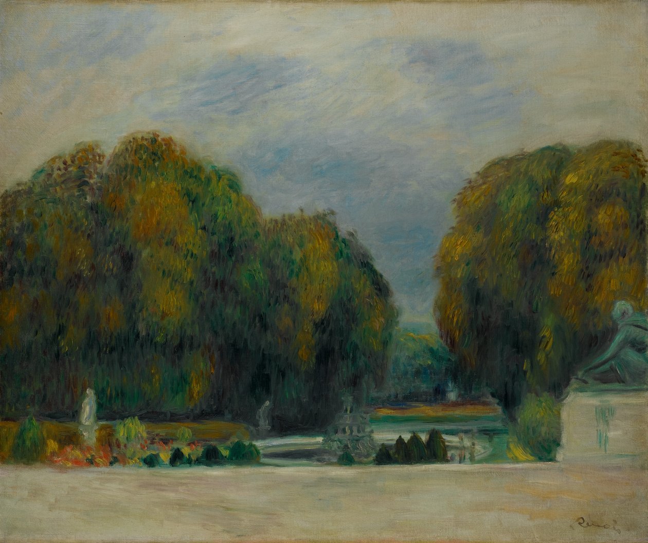 Versay, 1900-1905. by Pierre Auguste Renoir