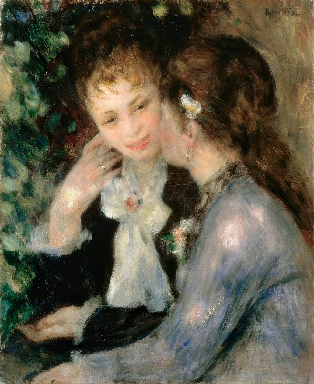 Gizli görüşmeler by Pierre Auguste Renoir