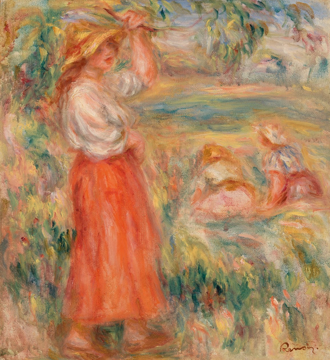 Tarladaki Kadınlar (Femmes aux champs) by Pierre Auguste Renoir