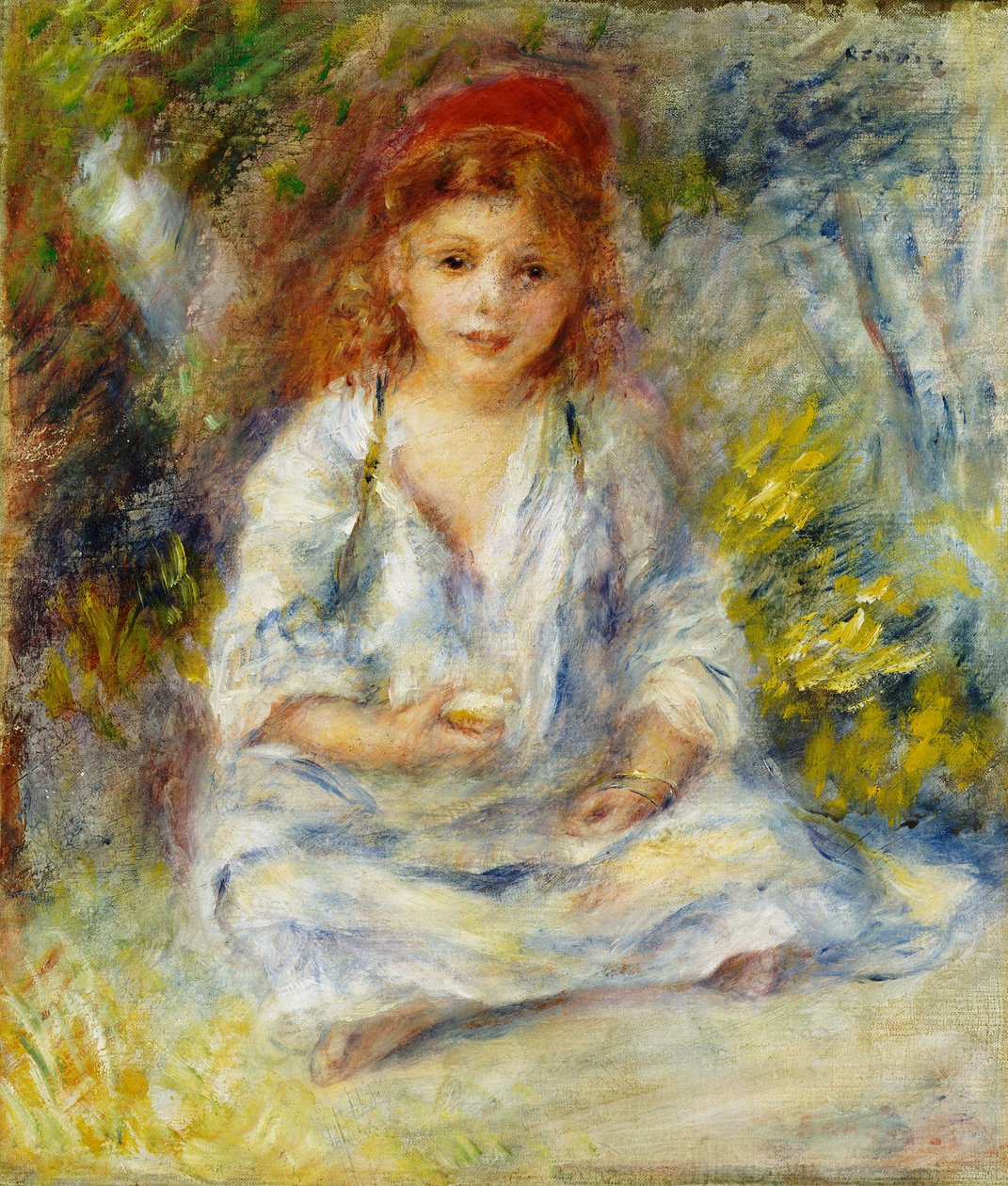 Cezayirli Genç Kız, 1881 dolayları by Pierre Auguste Renoir