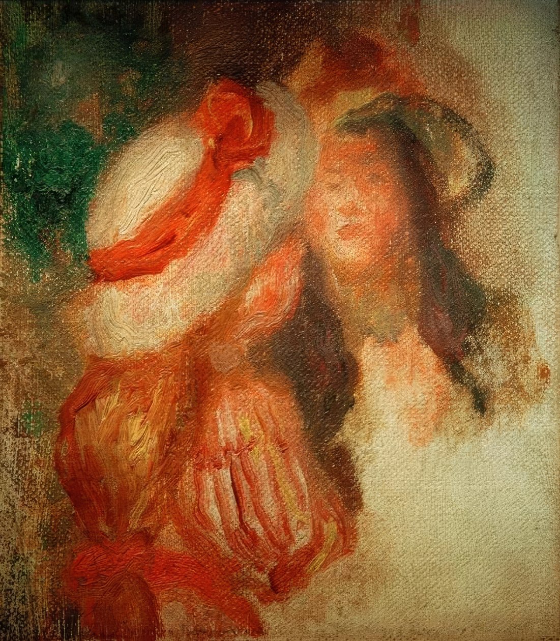 iki küçük kız by Pierre Auguste Renoir