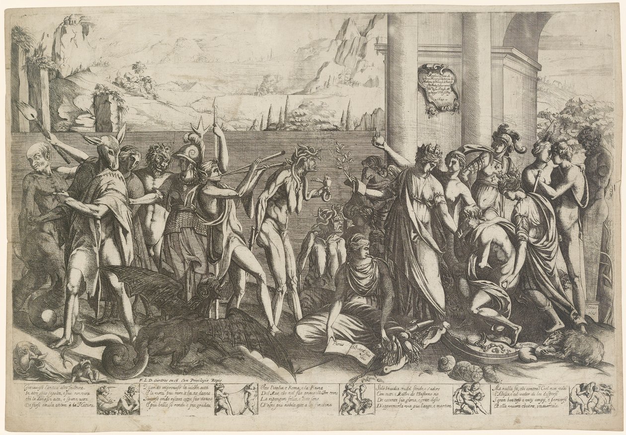 Heykel Üzerine Alegori by Pierre Biard the Younger