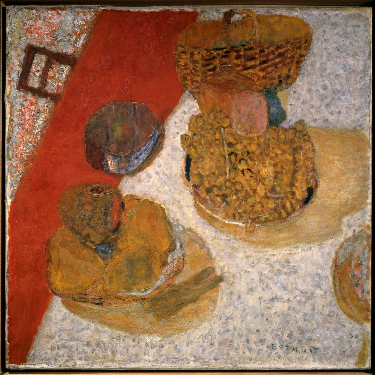 Bir köşe masası Tablosu Pierre Bonnard (1867-1947) 1935 Paris, ulusal modern sanat müzesi by Pierre Bonnard