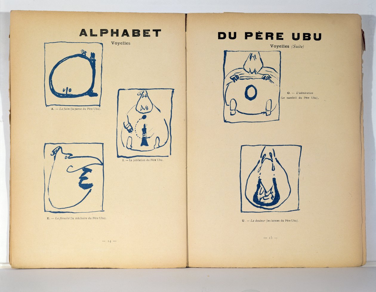 Pere Ubu Alfabesi by Pierre Bonnard