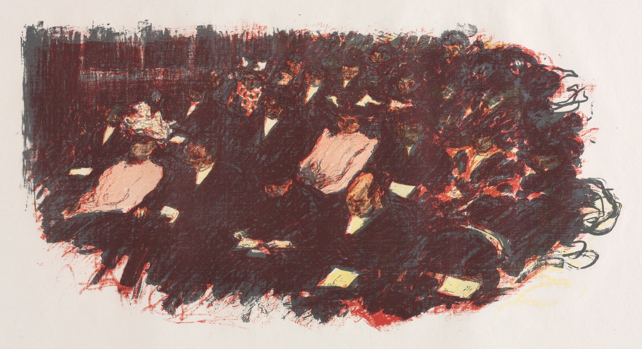 Tiyatroda by Pierre Bonnard