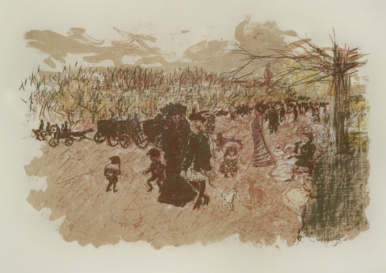 Bois de Boulogne Caddesi, 198999 by Pierre Bonnard