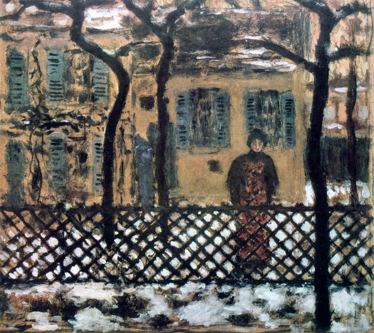 Çitin Arkası, c1895 by Pierre Bonnard