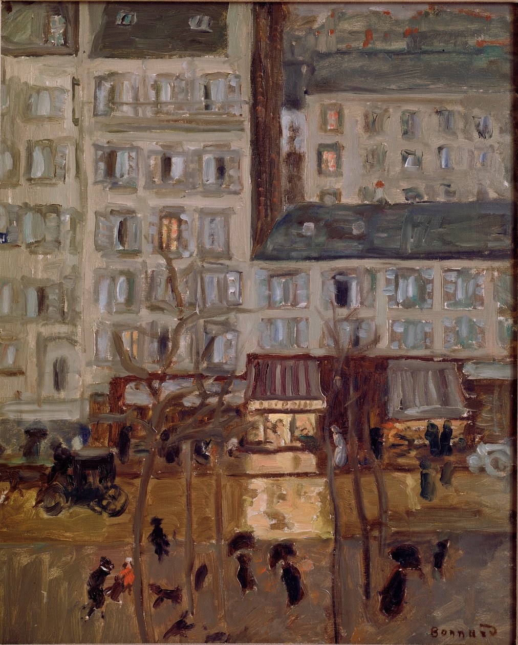 Boulevard de Clichy Tablo Pierre Bonnard (1867-1947) tarafından 1904 Brüksel, Koleksiyon dr. G. Daeleman